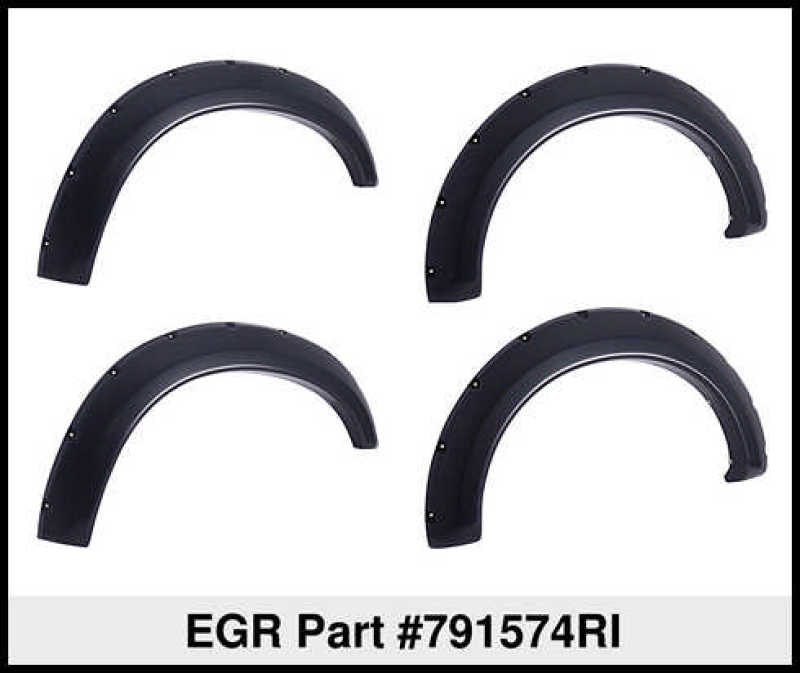 EGR 14-18 Chevrolet Silverado 6ft/8ft Bed Redi-Fit Fender Flares - Set
