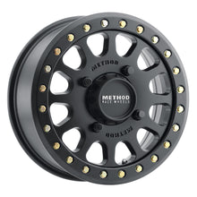 Load image into Gallery viewer, Method MR401 UTV Beadlock 15x6 5+1/+53mm Offset 4x156 132mm CB Matte Black w/BH-H24100 Wheel