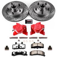 Power Stop 87-93 Ford E-150 Econoline Front Z36 Truck & Tow Brake Kit w/Calipers