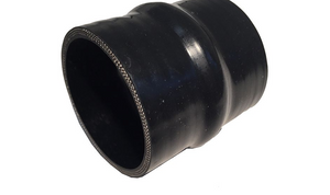 2.5" Straight Hump Hose (Black Silicon Hose)