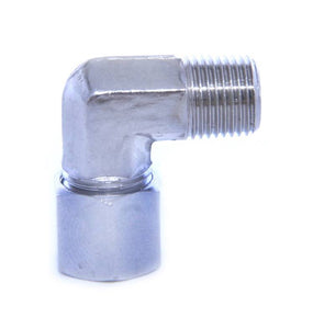 1/8" x 3/16" 90° Compression Fitting