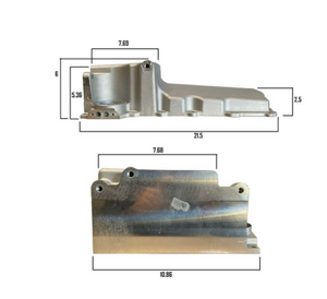 Speed Engineering LS Swap Conversion Oil Pan (LS1, LS2, LS3, LS6)