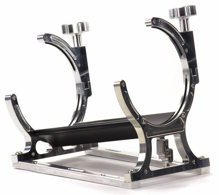 Billet Heated Nitrous Bottle Bracket With Rubber Bottle Isolators