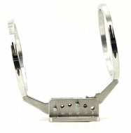 X-Series 10lb / 15lb Billet Bottle bracket w/ built in handle (Single)