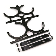 Load image into Gallery viewer, PCE Nitrous Oxide Nos Billet Aluminum Double Bottle Holder Bracket - Black