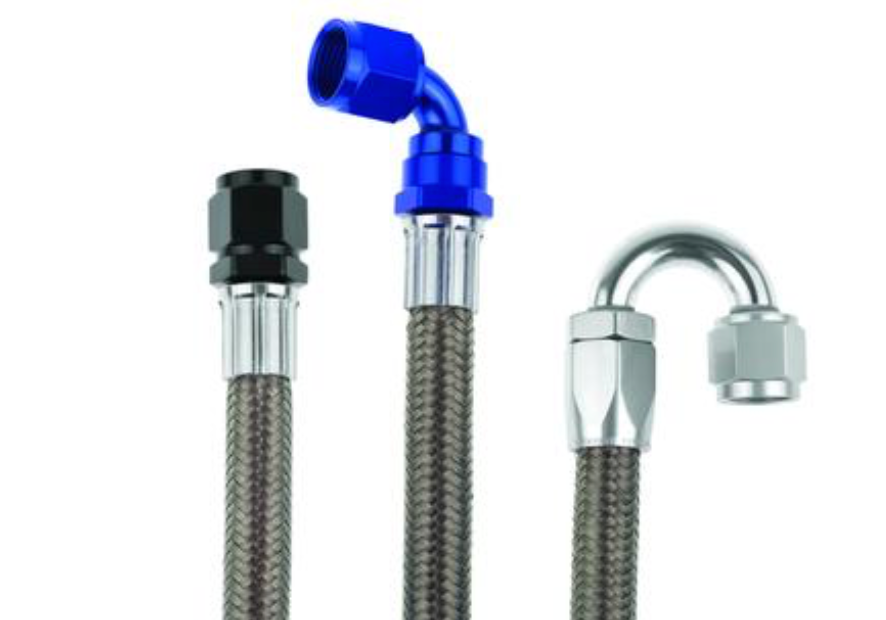 Redhorse Performance-06 eSeries Stainless 205 e85 Compatible Double Braided Premium Racing Hose (Per Foot)