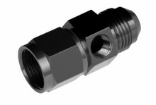 Load image into Gallery viewer, Redhorse Performance-06 Male to -06 Female AN/JIC with 1/8&quot; NPT in Hex - Black