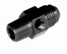 Load image into Gallery viewer, Redhorse Performance-08 Male AN/JIC to -04 (1/4&quot;) NPT Male with 1/8&quot; NPT Hex - Black