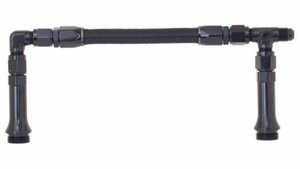 -06 X 7/8-20 Dual Inlet to fit Holley-4150 (center to center 9.3")