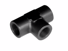 Load image into Gallery viewer, 1/8&quot; Female Tee NPT Adapter-Black