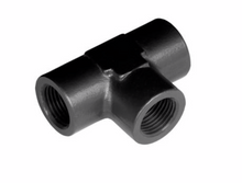 Load image into Gallery viewer, 3/8&quot; Female Tee NPT Adapter-Black