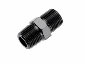 '-12 (3/4") NPT Male Pipe Union - Black