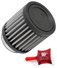 Load image into Gallery viewer, K&amp;N Universal Rubber Filter Round Straight - 1.75in Flange ID x 3in OD x 3in H