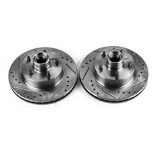 Load image into Gallery viewer, Power Stop 1975 Buick Apollo Front Evolution Drilled &amp; Slotted Rotors - Pair