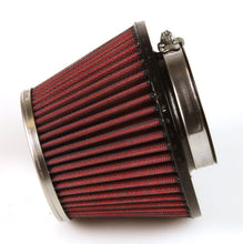 Load image into Gallery viewer, K&amp;N Filter Universal Filter 60mm ID - 132mm Bottom OD - 89MM Top OD - 109mm Height