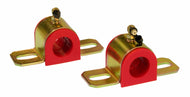 Prothane Universal 90 Deg Greasable Sway Bar Bushings - 26MM - Type B Bracket - Red