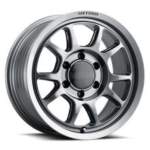 Load image into Gallery viewer, Method MR313 17x8.5 0mm Offset 6x5.5 106.25mm CB Gloss Titanium Wheel