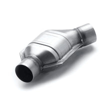 Load image into Gallery viewer, MagnaFlow Universal Catalytic Converter 2.50inch Angled Inlet OBDII