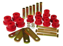 Load image into Gallery viewer, Prothane 67-81 Chevy Camaro HD Spring &amp; Shackles Bushings - Red