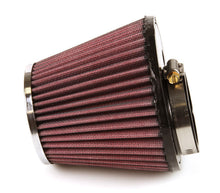 Load image into Gallery viewer, K&amp;N Universal Chrome Filter-Round Tapered 2.5in Flange ID / 5.25in Base OD / 3.5in Top OD / 4.5in H