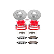 Power Stop 06-09 Chevrolet Trailblazer Front Z36 Truck & Tow Brake Kit w/Calipers