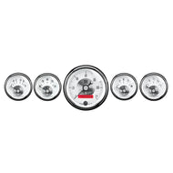 Autometer Prestige Series Pearl 5 Piece Gauge Kit