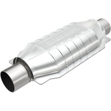 Load image into Gallery viewer, MagnaFlow Universal Catalytic Converter 2.5 inch T2 Front