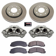 Power Stop 12-14 Ford F-150 Front Autospecialty Brake Kit w/Calipers