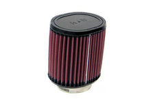 Load image into Gallery viewer, K&amp;N Universal Round Clamp-On Air Filter 2-7/16in Flange 5in H Oval