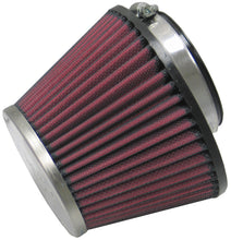 Load image into Gallery viewer, K&amp;N Universal Chrome Filter 2.375 Inch Flange / 5.188 Inch Base / 3.5 Inch Top / 3.75 Inch Height