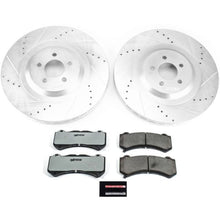 Load image into Gallery viewer, Power Stop 15-19 Dodge Challenger Front Z26 Street Warrior Brake Kit