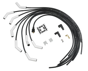 ACCEL 9002C, Spark Plug Wires, Pro Fit Ceramic, Spiral Core, 8mm, Black, Set