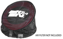 Load image into Gallery viewer, K&amp;N Black Drycharger Silicone Treated Air Filter Wrap - Black