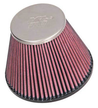 Load image into Gallery viewer, K&amp;N Universal Chrome Filter 80mm FLG / 147mm Bottom / 89mm Top / 115mm Height