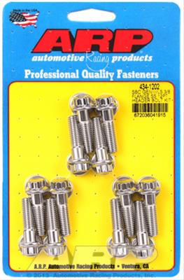 ARP Stainless Steel Header Bolts 434-1202