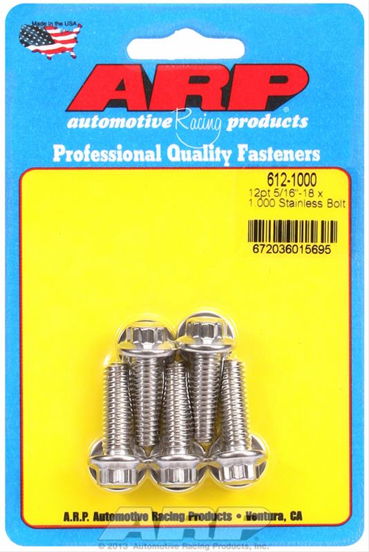 ARP Stainless Steel Bolts 612-1000