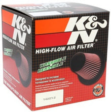 Load image into Gallery viewer, K&amp;N Universal Round Clamp-On Air Filter 4in Flange 7in OD 6in Height