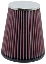 Load image into Gallery viewer, K&amp;N Universal Chrome Filter 2 7/16 inch FLG / 5 1/8 inch Bottom / 3 1/2 inch Top / 6 inch Height