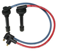 Moroso Custom Ignition Wire Set - Blue Max - Spiral Core - Colored High Temp Wire Separators - Red
