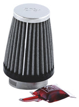 Load image into Gallery viewer, K&amp;N Universal Clamp-On Air Filter 1-7/8in 10 Degrees FLG / 3in B / 2in T / 3-11/16in H