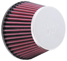 Load image into Gallery viewer, K&amp;N Universal Air Filter Chrome Round Tapered 2.75in F-ID / 5.063in B-OD / 3.5in T-OD / 3.188in H
