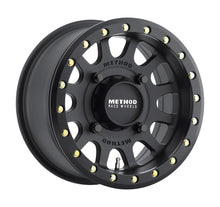 Load image into Gallery viewer, Method MR401 UTV Beadlock 14x7 4+3/+13mm Offset 4x136 106mm CB Matte Black w/BH-H20875 Wheel