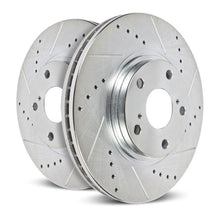 Load image into Gallery viewer, Power Stop 1975 Buick Apollo Front Evolution Drilled &amp; Slotted Rotors - Pair