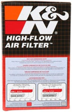 Load image into Gallery viewer, K&amp;N Universal Chrome Filter-Oval Straight 4.5 Inch O/S Width 7 Inch O/S Length 3 Inch Height