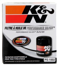 Load image into Gallery viewer, K&amp;N Oil Filter for Saab / Plymouth / Dodge / Suzuki / Chrysler / Toyota / Lexus 3in OD x 3.75in H