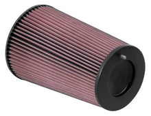 Load image into Gallery viewer, K&amp;N Universal Air Filter - 4in Flange ID x 8in Base OD x 6.625in Top OD w/ Offset Stud x 12in Height