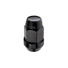 Load image into Gallery viewer, McGard Hex Lug Nut (Cone Seat Bulge Style) M14X1.5 / 22mm Hex / 1.635in. Length (4-Pack) - Black