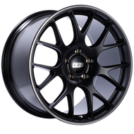 BBS CH-R 20x11.5 5x130 ET47 CB71.6 Satin Black Polished Rim Protector Wheel