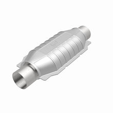 Load image into Gallery viewer, MagnaFlow Univ Cat Conv 2.25in Inlet/Outlet Ctr/Ctr Oval 12in Body L x 6.5in W x 16in Overall L
