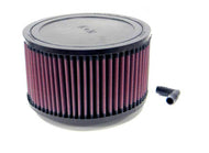K&N Universal Rubber Filter - Round Straight 3-1/16in Flange x 7in OD x 4in Height